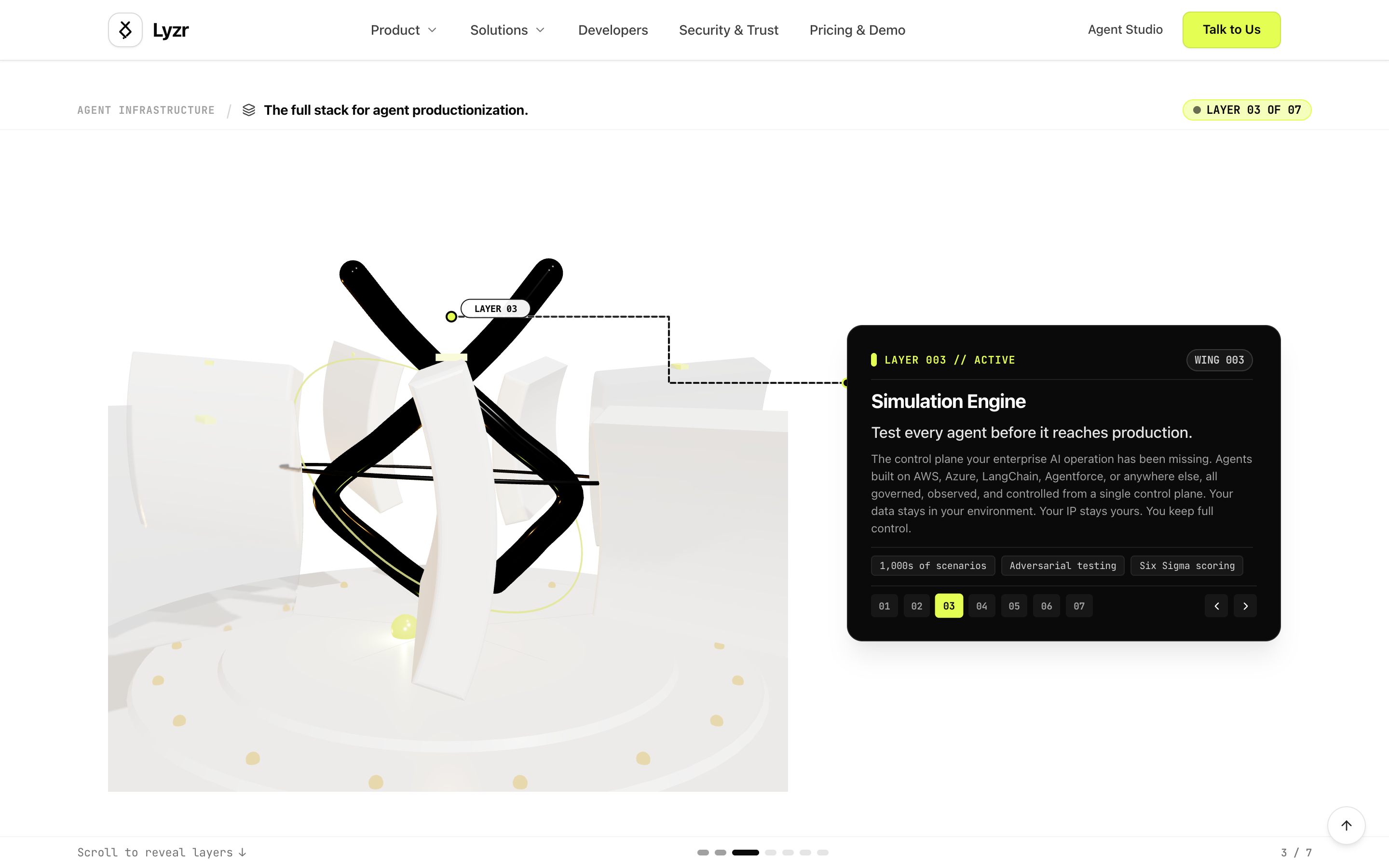 Lyzr AI Platform Revamp preview