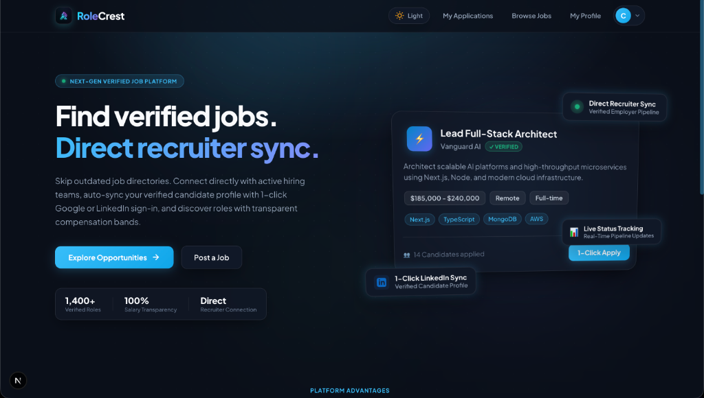 RoleCrest preview